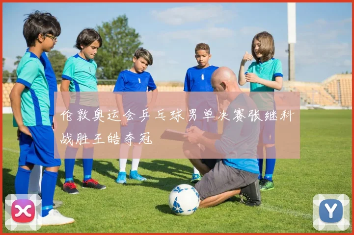 伦敦奥运会乒乓球男单决赛张继科战胜王皓夺冠