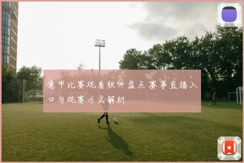 意甲比赛观看软件盘点 赛事直播入口与观赛方式解析